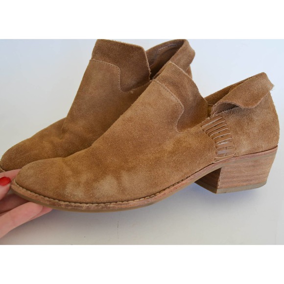 Dolce Vita Brown Suede Bootie Size 7 - Picture 6 of 9